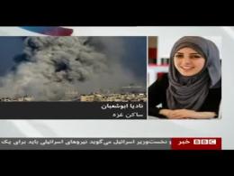 پاسح بی نظیر و دندان شکن دختر فلسطینی به مجری BBC