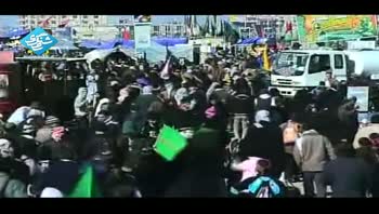راهپیمایی عظیم حسینی - اربعین - ورودی کربلا - 92
